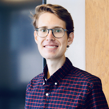 Smiling headshot of Tyler Sagerstrom